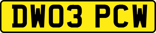 DW03PCW