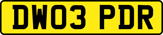 DW03PDR