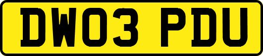 DW03PDU