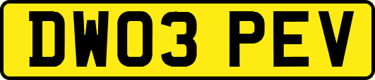 DW03PEV