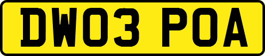DW03POA