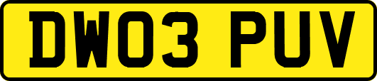 DW03PUV