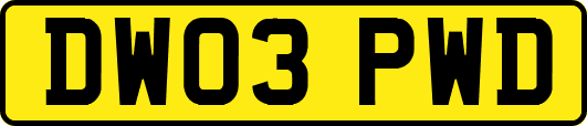 DW03PWD