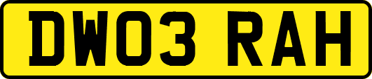 DW03RAH