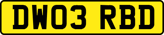 DW03RBD