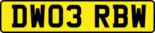 DW03RBW