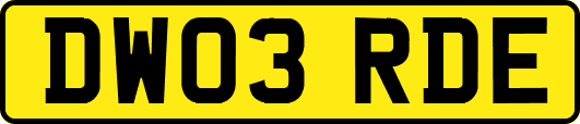 DW03RDE