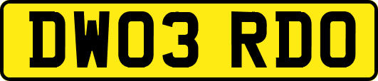 DW03RDO