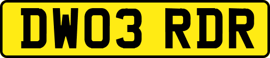 DW03RDR