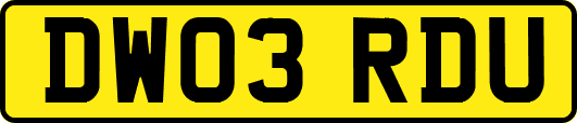 DW03RDU