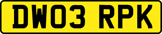 DW03RPK
