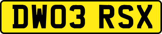 DW03RSX