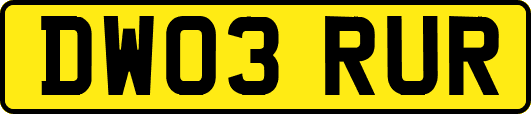 DW03RUR