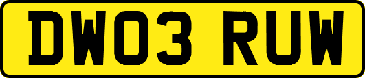DW03RUW