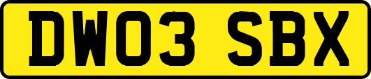 DW03SBX