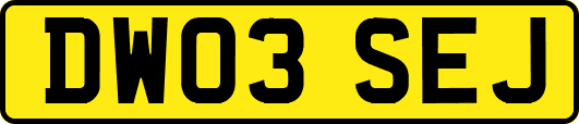 DW03SEJ