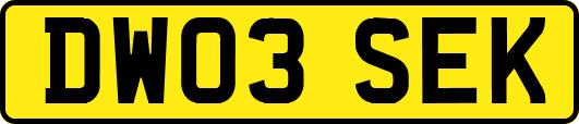 DW03SEK