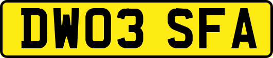 DW03SFA