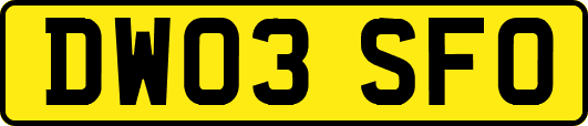DW03SFO