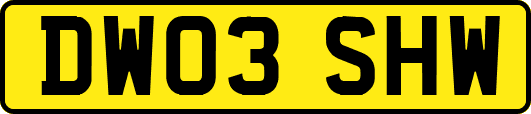 DW03SHW