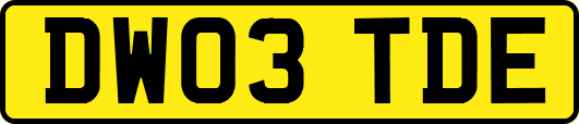 DW03TDE