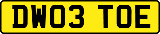 DW03TOE