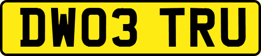 DW03TRU