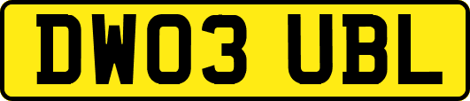 DW03UBL