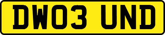 DW03UND