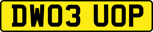 DW03UOP