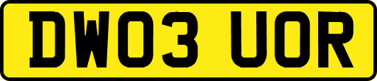 DW03UOR