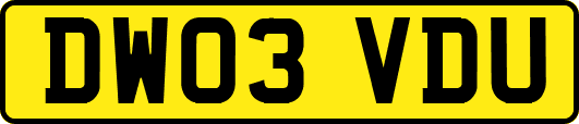 DW03VDU
