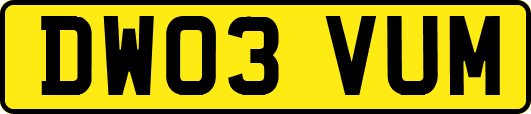 DW03VUM