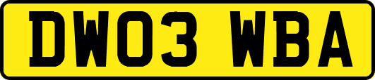DW03WBA