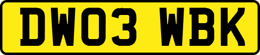 DW03WBK