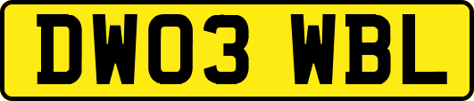 DW03WBL