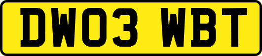 DW03WBT