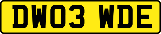 DW03WDE