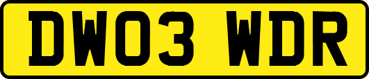 DW03WDR
