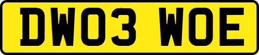 DW03WOE