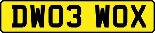 DW03WOX