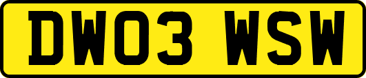 DW03WSW