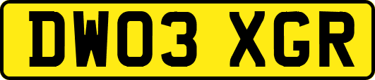 DW03XGR