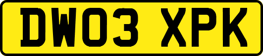 DW03XPK
