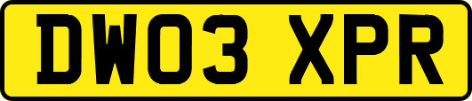 DW03XPR