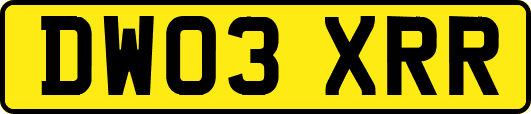 DW03XRR