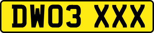 DW03XXX