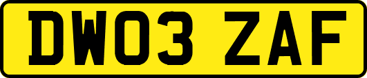 DW03ZAF