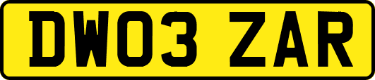 DW03ZAR