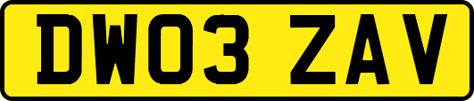 DW03ZAV